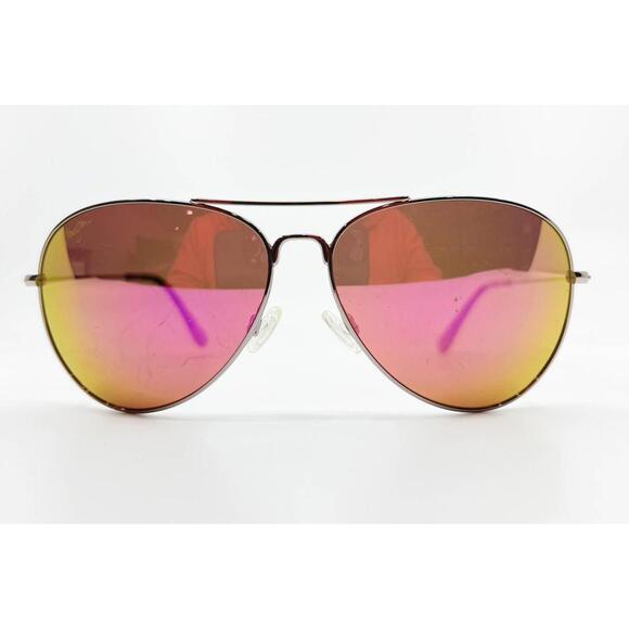 Maui Jim Mavericks Sunglasses Silver MJ264-16R 61-14-137 Mens Tortoise 7982